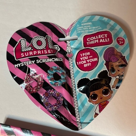 LOL Surprise Bundle! LOL Mystery Scrunchies BFF packs & POP POP SQUISH’UMS. NEW! - Picture 3 of 7